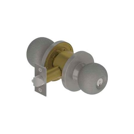 Hager Companies 3580 Grade 2 Cylindrical Lock - Storeroom 2-3/4" Us32d Apl Scc Kd Asa 358002N32D000PCDA